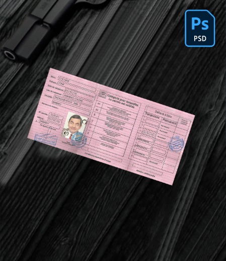 Mali driving license PSD
